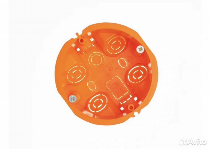 Подрозетник для твердых стен 68x40 мм