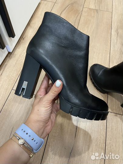 Ботильоны натуральная кожа 39
