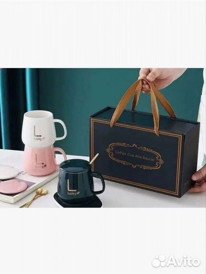 Кружка с подогревом в подарочной упаковке