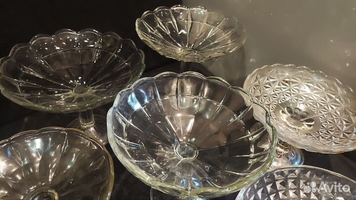 Конфетница фруктовница на ножке СССР