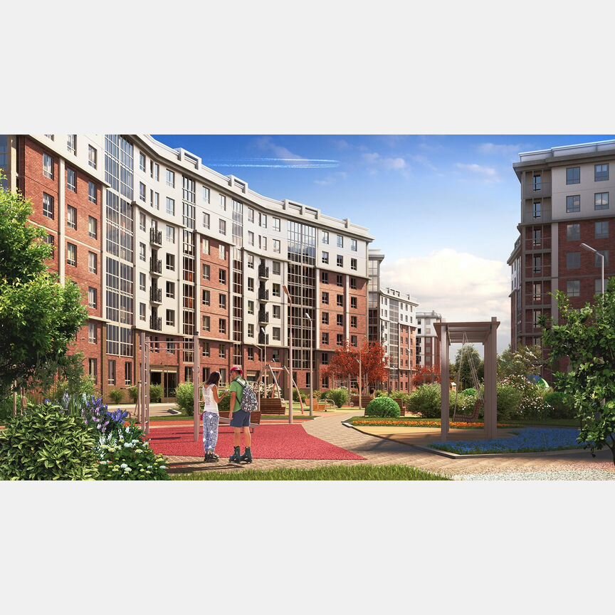 Квартира-студия, 34,4 м², 8/8 эт.