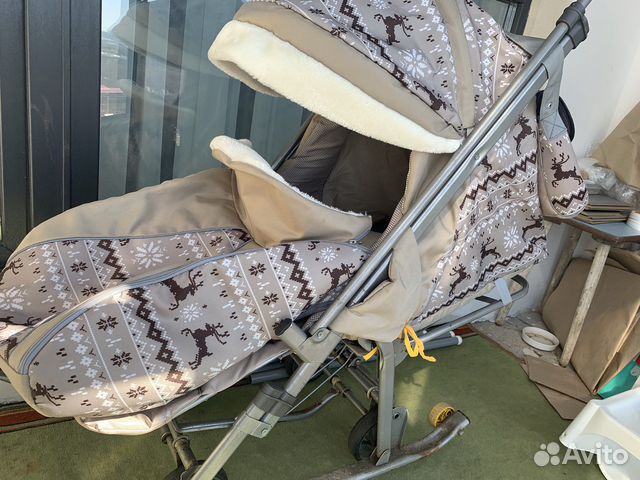 Санки коляска ника