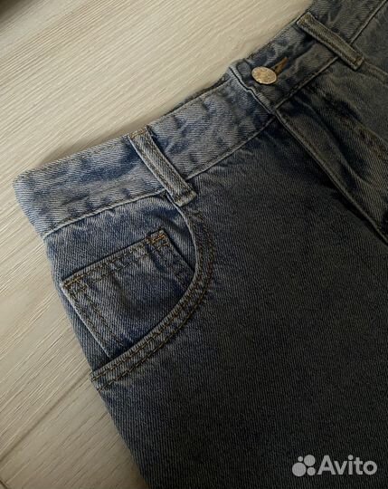 Юбка джинсовая миди