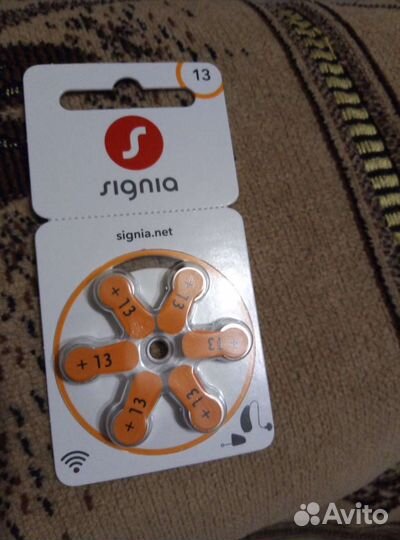 Батарейки для слуховых аппаратов