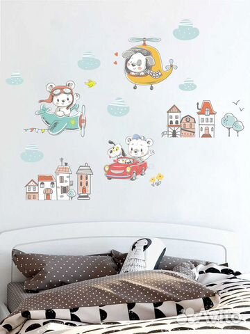 Интерьерные наклейки