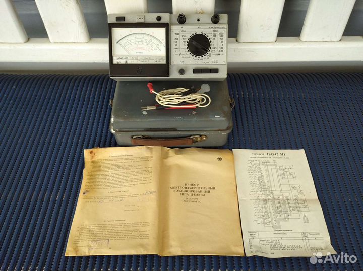 Прибор измерительный тестер Ц4342-М1 и пр-5М СССР