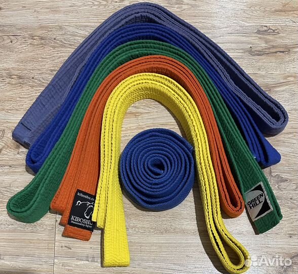 Накладки для каратэ и пояс