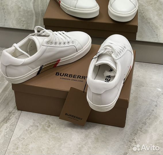 Кеды burberry мужские