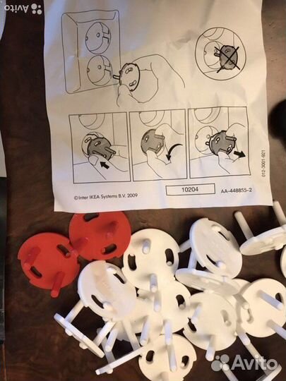 Заглушки на электрические розетки IKEA