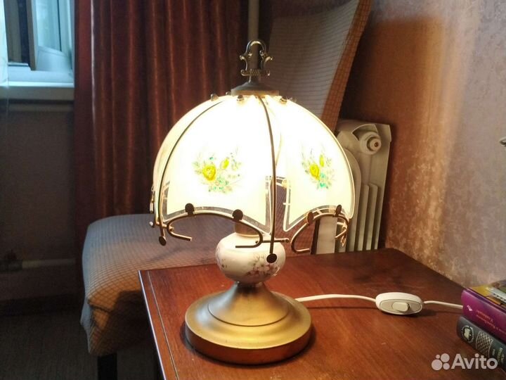 Настольная лампа винтаж