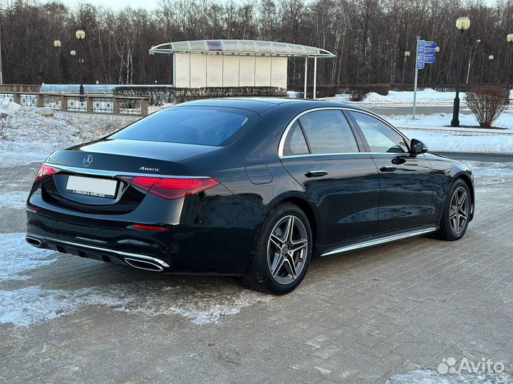 Персональный водитель на личном Mercedes S (W223)