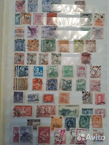 250 старинных марок без повторов с 1870х объявление продам