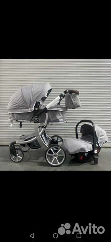 Коляска трансформер 2в1/3в1 Luxmom 608
