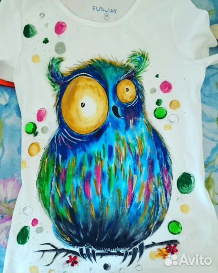 Художественная роспись футболок/рубашек