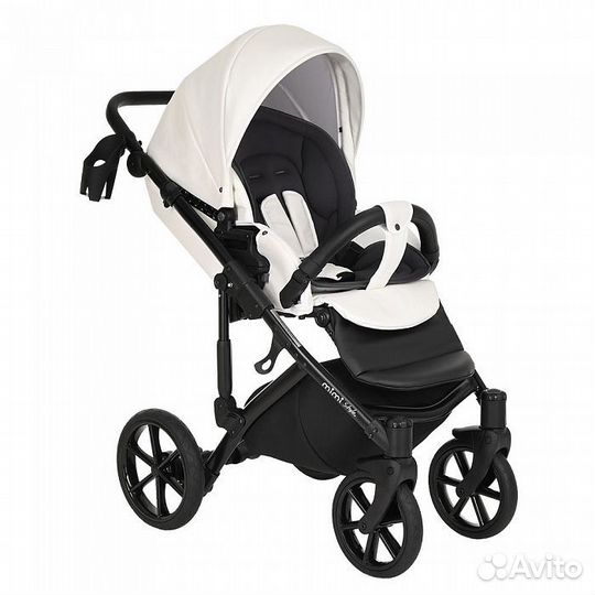 Коляска 2 в 1 Tutis Mimi Style Galaxy, Black White