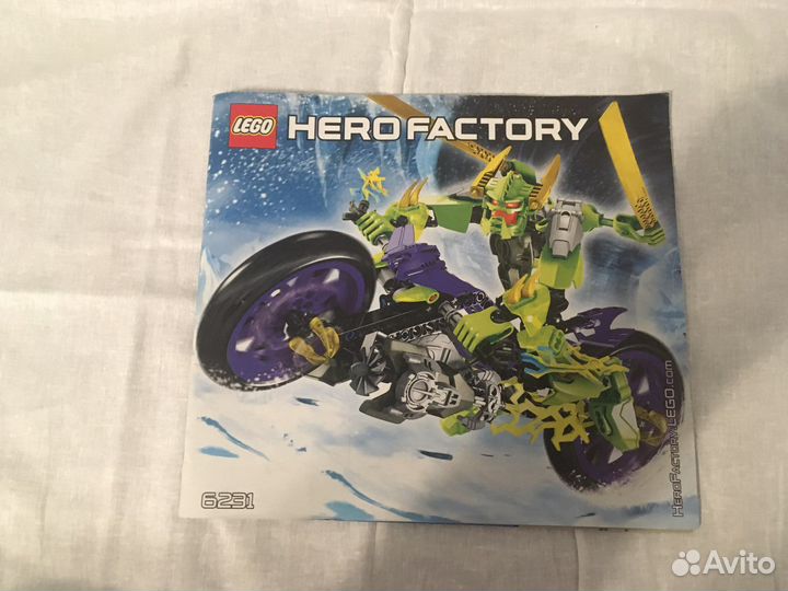 Lego hero factory speed demon 6231