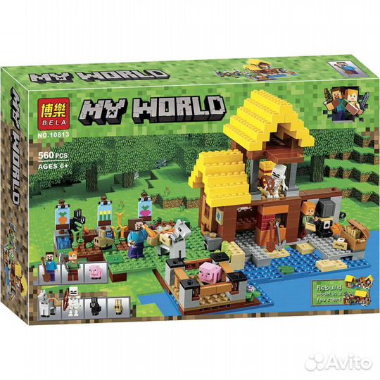 Конструктор MY world: Bela 10813 (560 дет.)