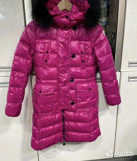 Пальто Moncler оригинал пуховик 10-12лет