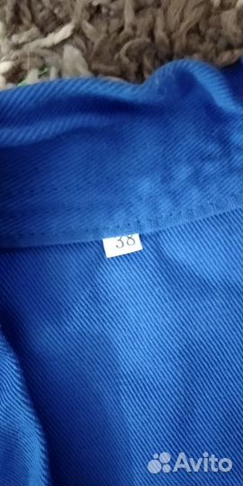 Кимоно синее