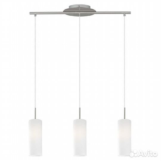 Светильник подвесной eglo Troy3 3х60Вт E27 хром бе