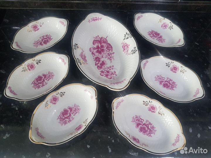 Набор салатников фарфор СССР