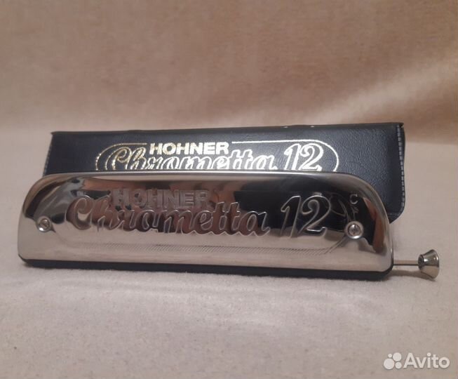 Hohner chrometta 12 Nr. 255 губная гармоника