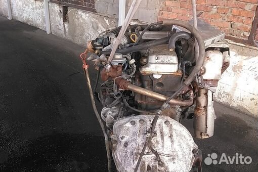 Двигатель в сборе двс toyota hilux surf LN130 2L-T