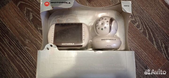 Видео няня motorola