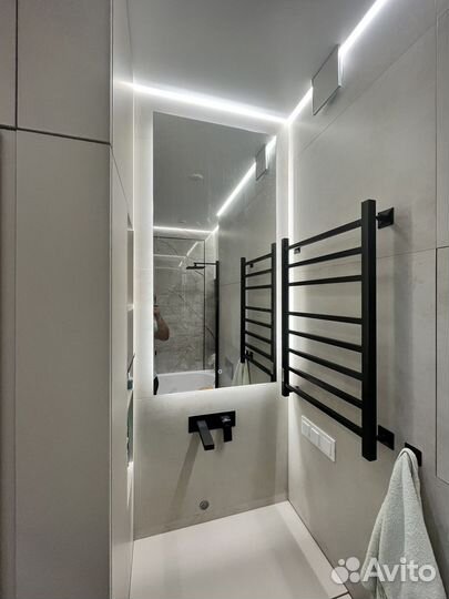 Душевые перегородки из закалённого стекла