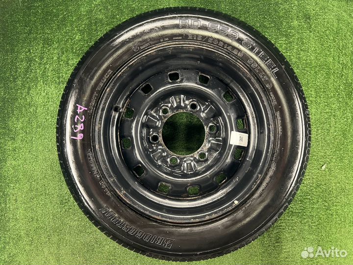R14 Bridgestone R202 215/50, PCD 6x139.7 DIA 106.1