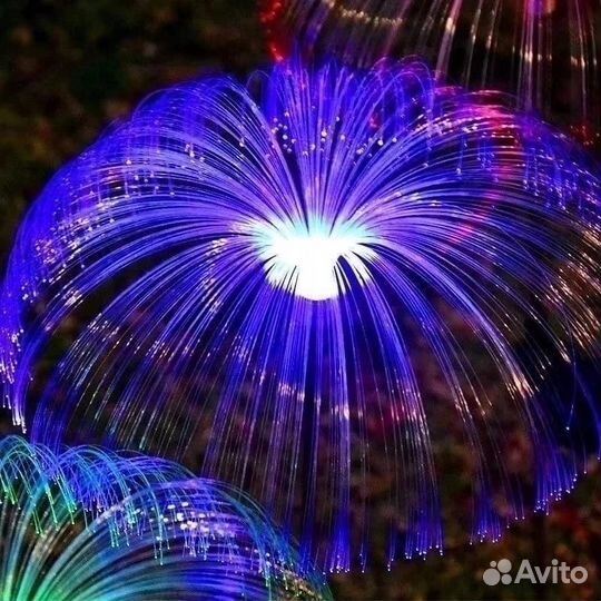 Гирлянда светодиодная - от солнца - фонтан
