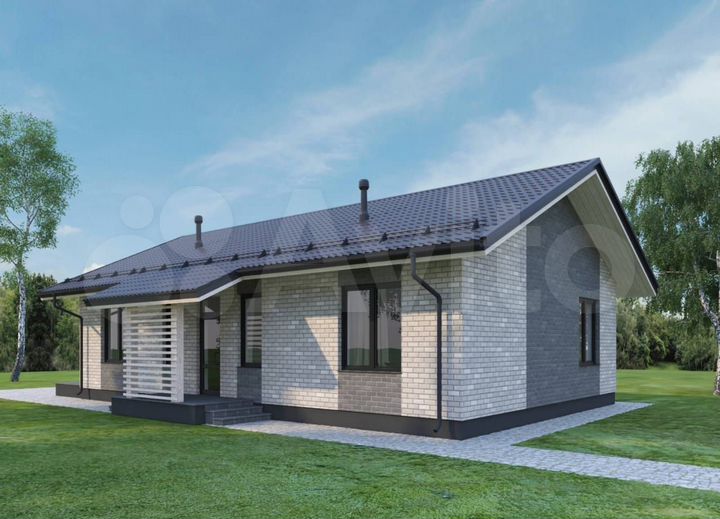 Дом 107 м² на участке 7 сот.