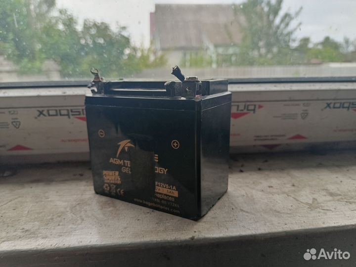 Аккумулятор от питбайка