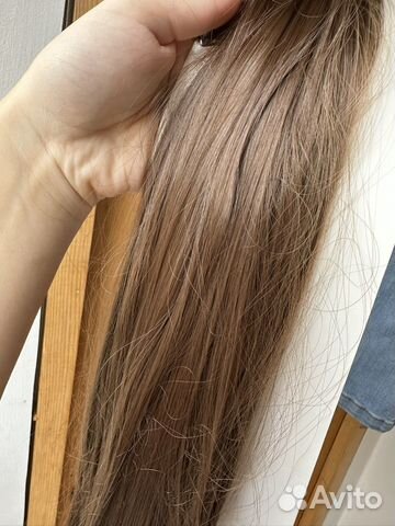 Волосы на заколках искусственные
