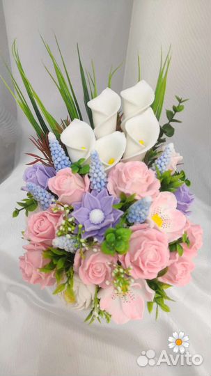 Букет из мыла ручной работы