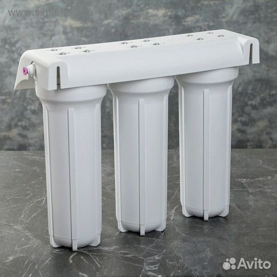 Система для фильтрации воды под мойку «Гейзер-3 Би