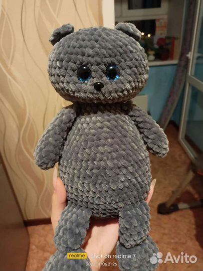 Кот Барсик, Мишка, Собачка ручная работа