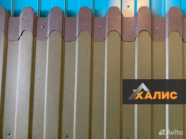 Профнастил фигурный 3Д