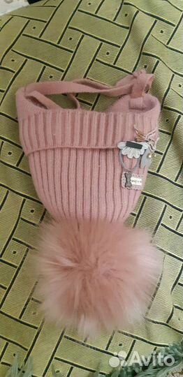 Шапка зимняя для девочки