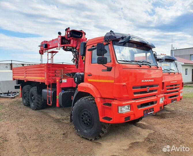 КамАЗ 43118 с КМУ, 2023