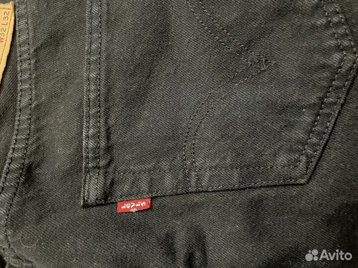 Джинсы levis 501 черные