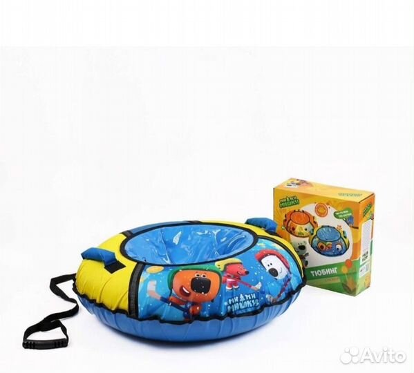 Новый Тюбинг Ватрушка Ника Ми-ми-мишки 80 дм