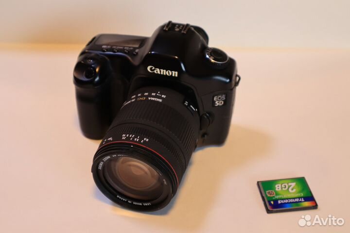 Фотоаппарат canon 5D classic + Sigma 28-300