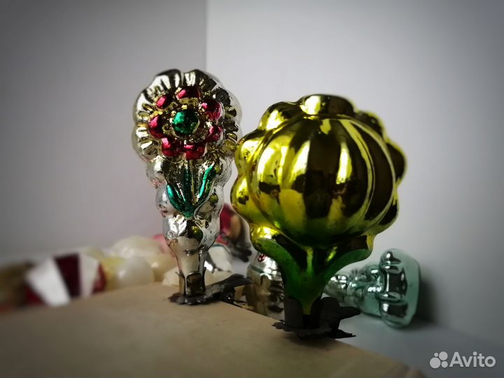 Елочные игрушки СССР