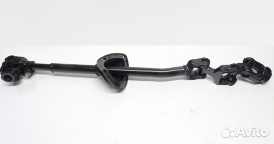 Вал рулевой кардан в сборе без гура газель