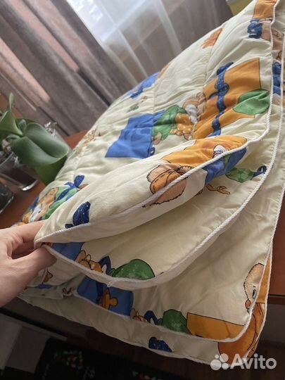 Новое теплое детское одеяло