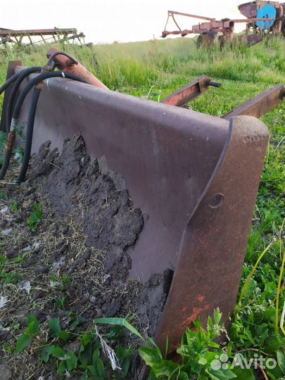 Скребок бульдозер на мтз