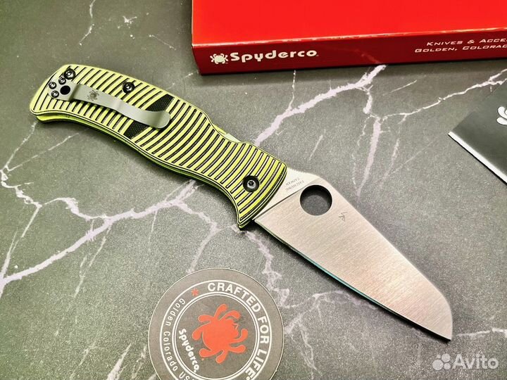 Нож складной Spyderco SC217gpsf Caribbean