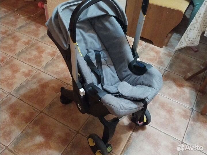 Автолюлька на колёсах