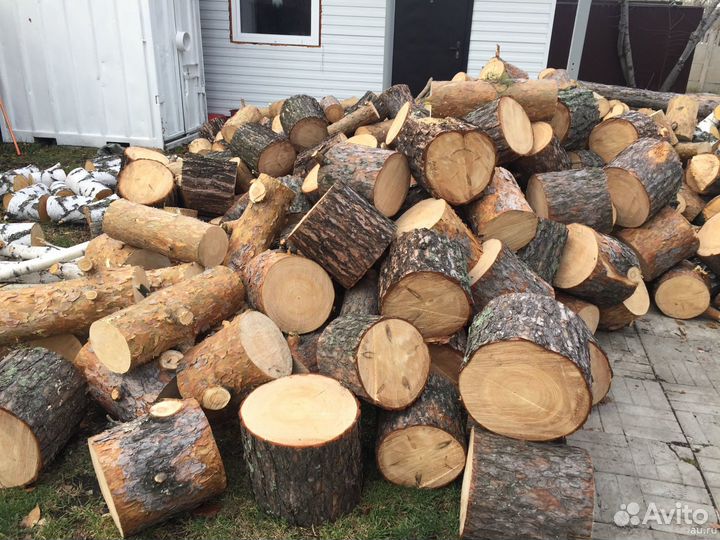 Дрова горбыль пиленный 30-35 см